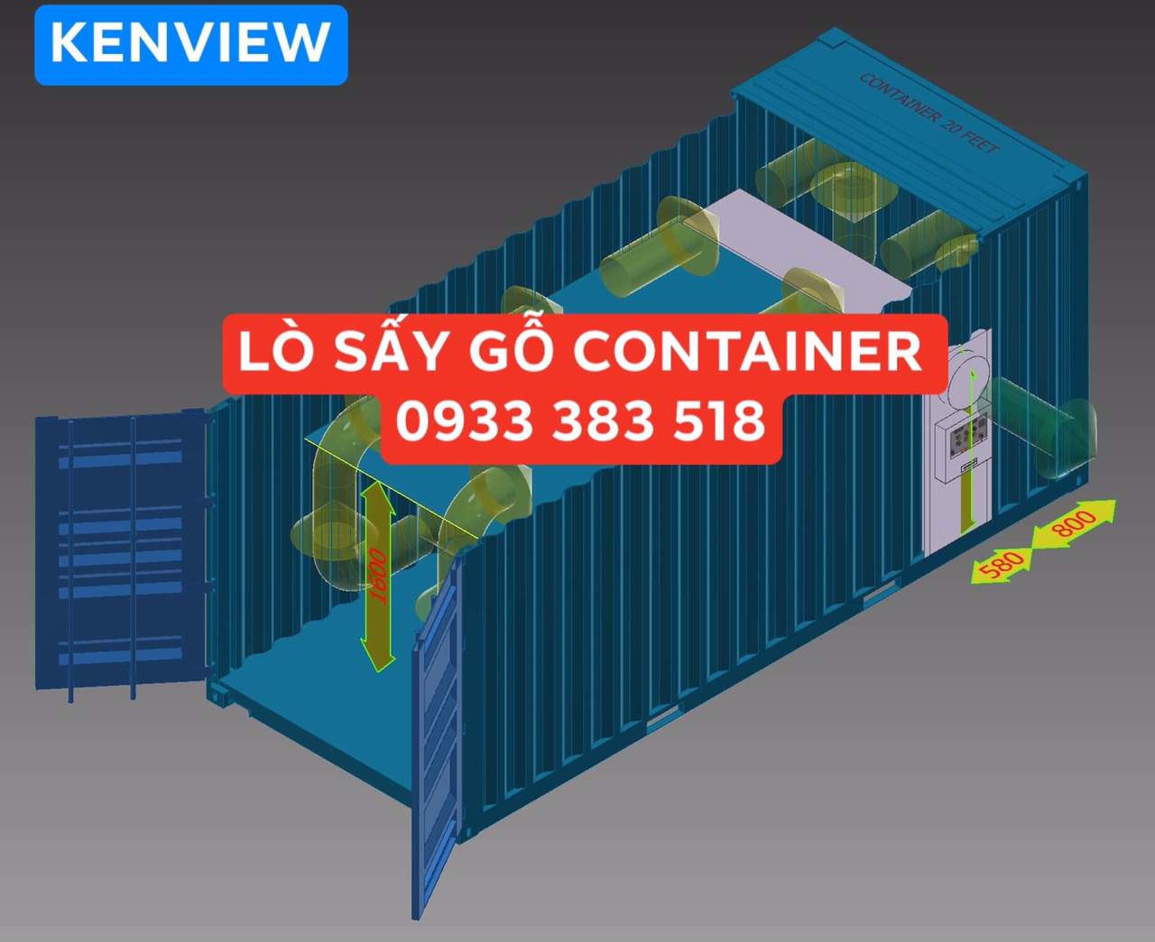 Tìm hiểu lò sấy gỗ công nghiệp. Lò sấy ván bóc, ván lạng, ván độn hiệu quả. Lò sấy Kenview