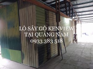 Lò sấy gỗ công nghiệp bằng điện Kenview -lắp đặt lò sấy gỗ tại Quảng Nam.