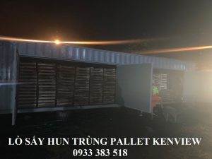 Lò sấy hun trùng pallet Kenview tại Đồng Nai